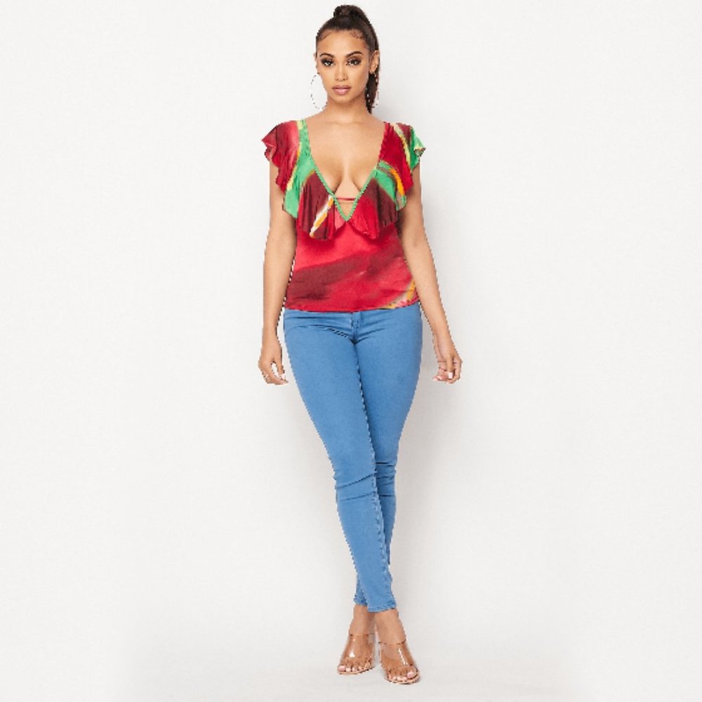 Petalo Fashion NEW Women Tie Dye Tank Top